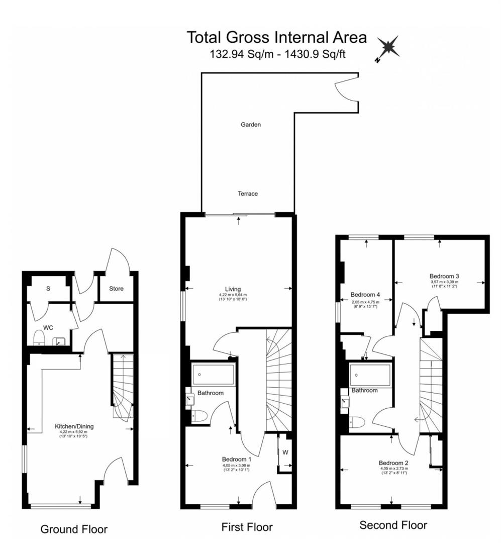 19, Hoy Close, London floorplan