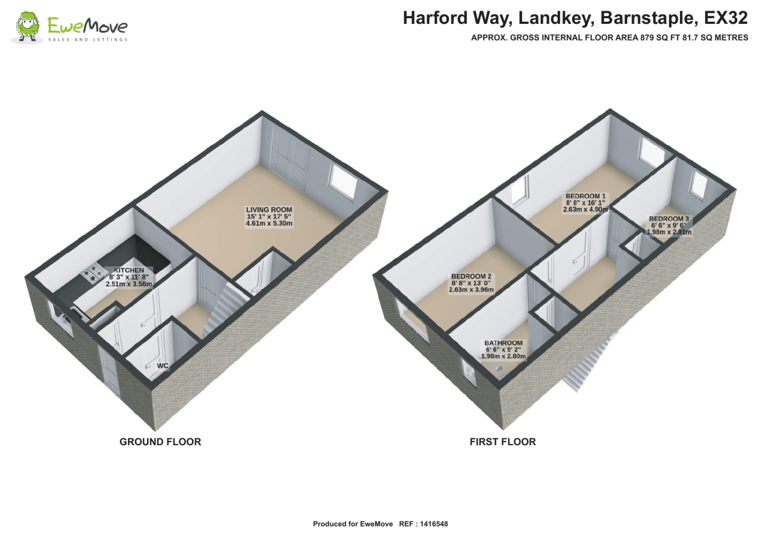 10, Harford Way, Barnstaple floorplan