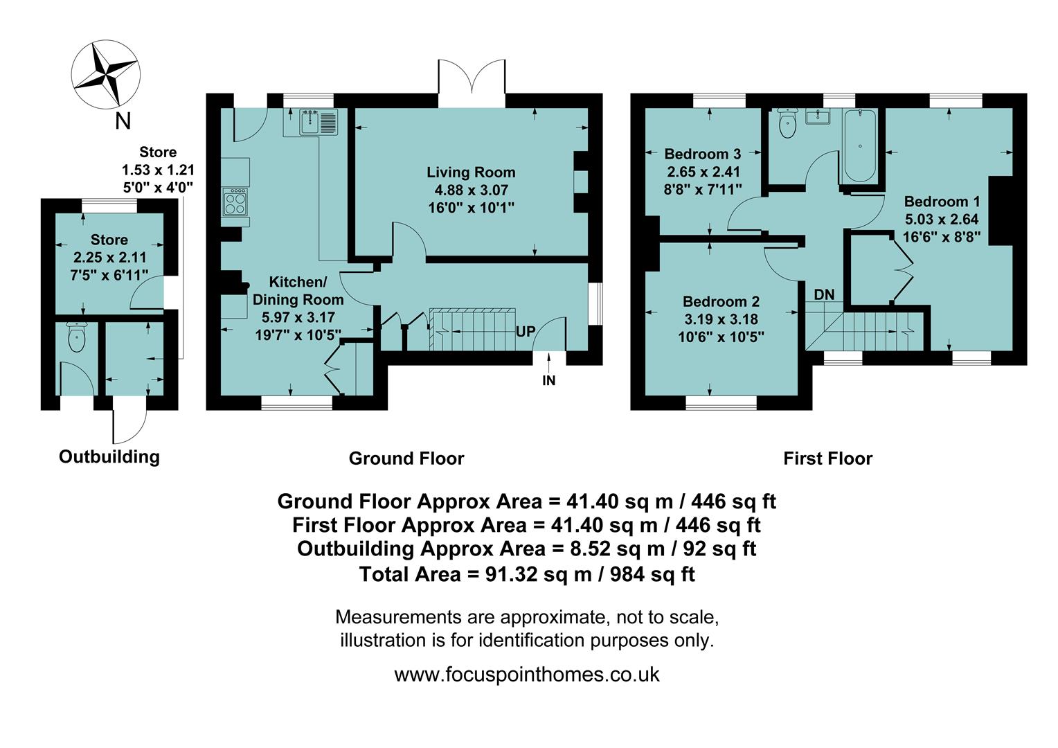 281, Warwick Road, Banbury floorplan