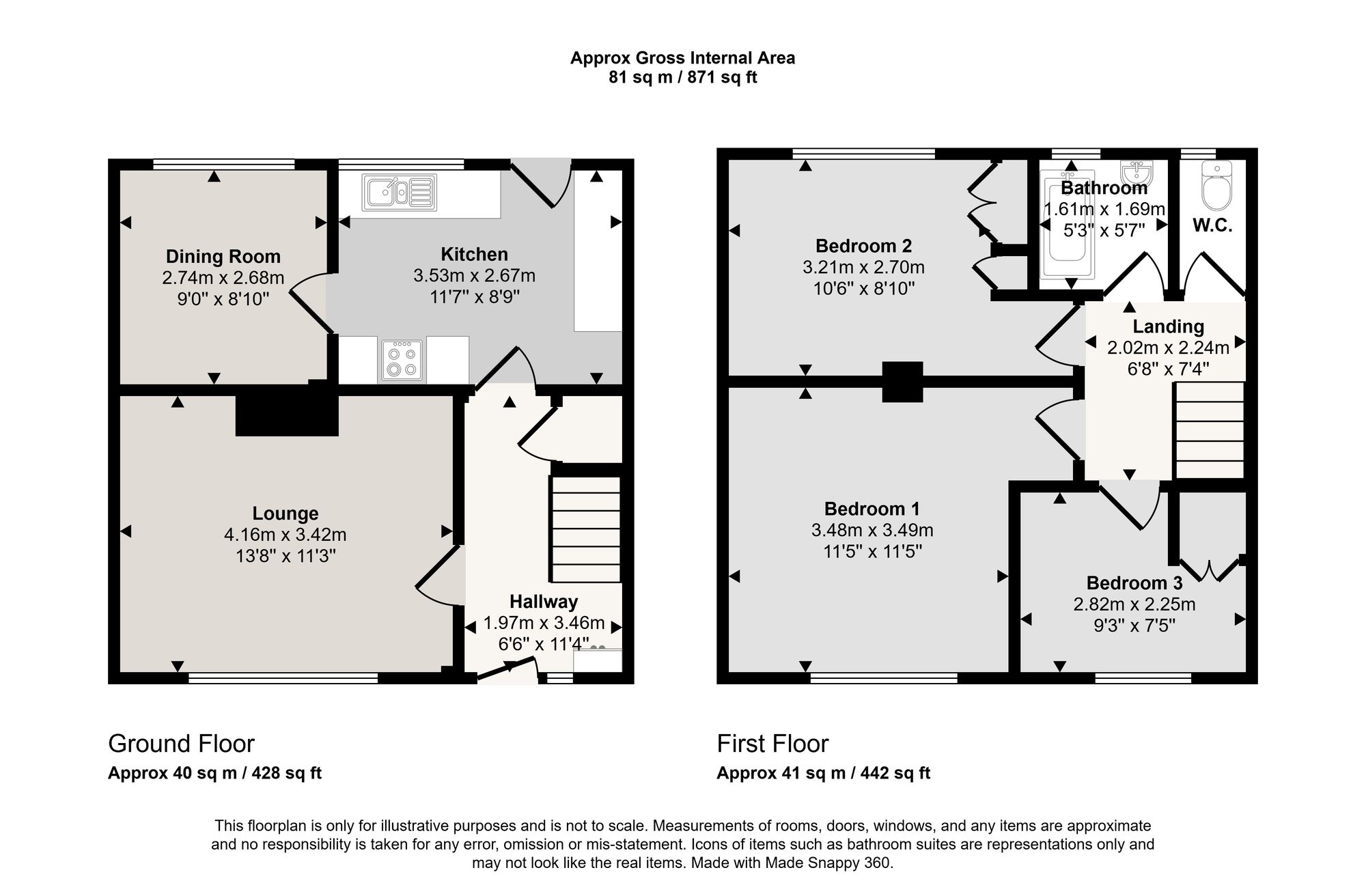 205 Fir Street, Manchester floorplan