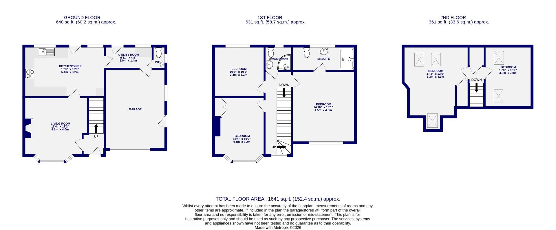 4, Holly Bank Road, York floorplan