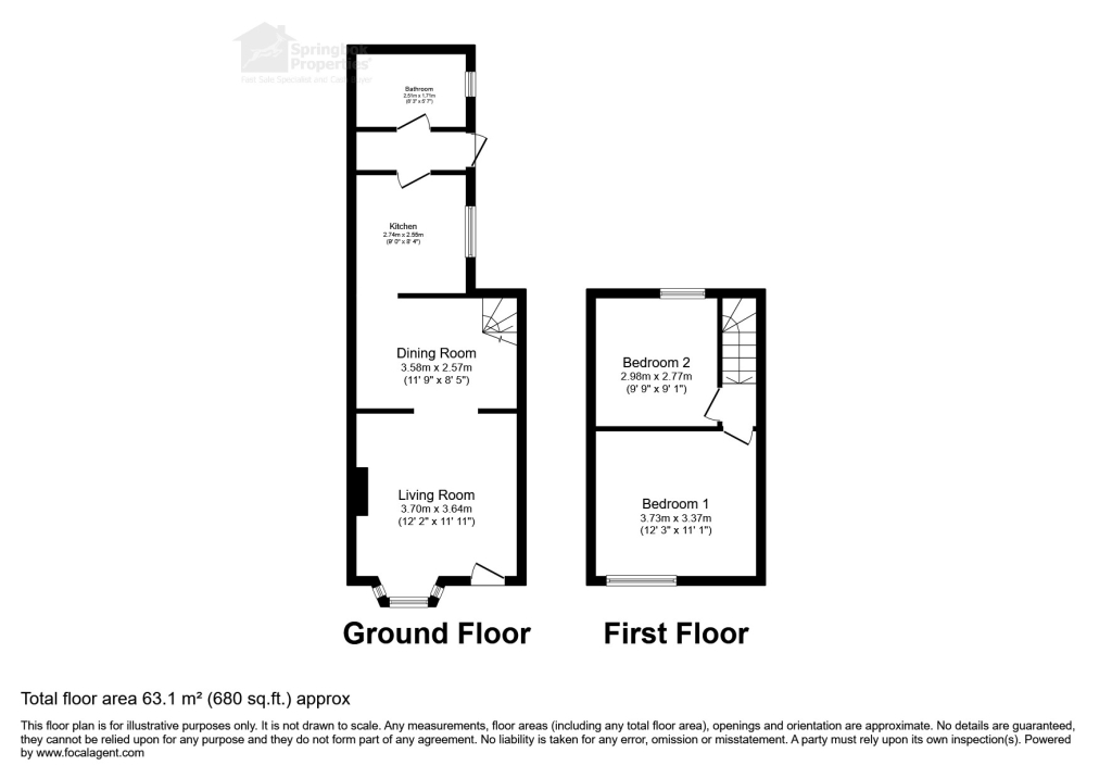 41, Jesmond Gardens Hull, Hull floorplan