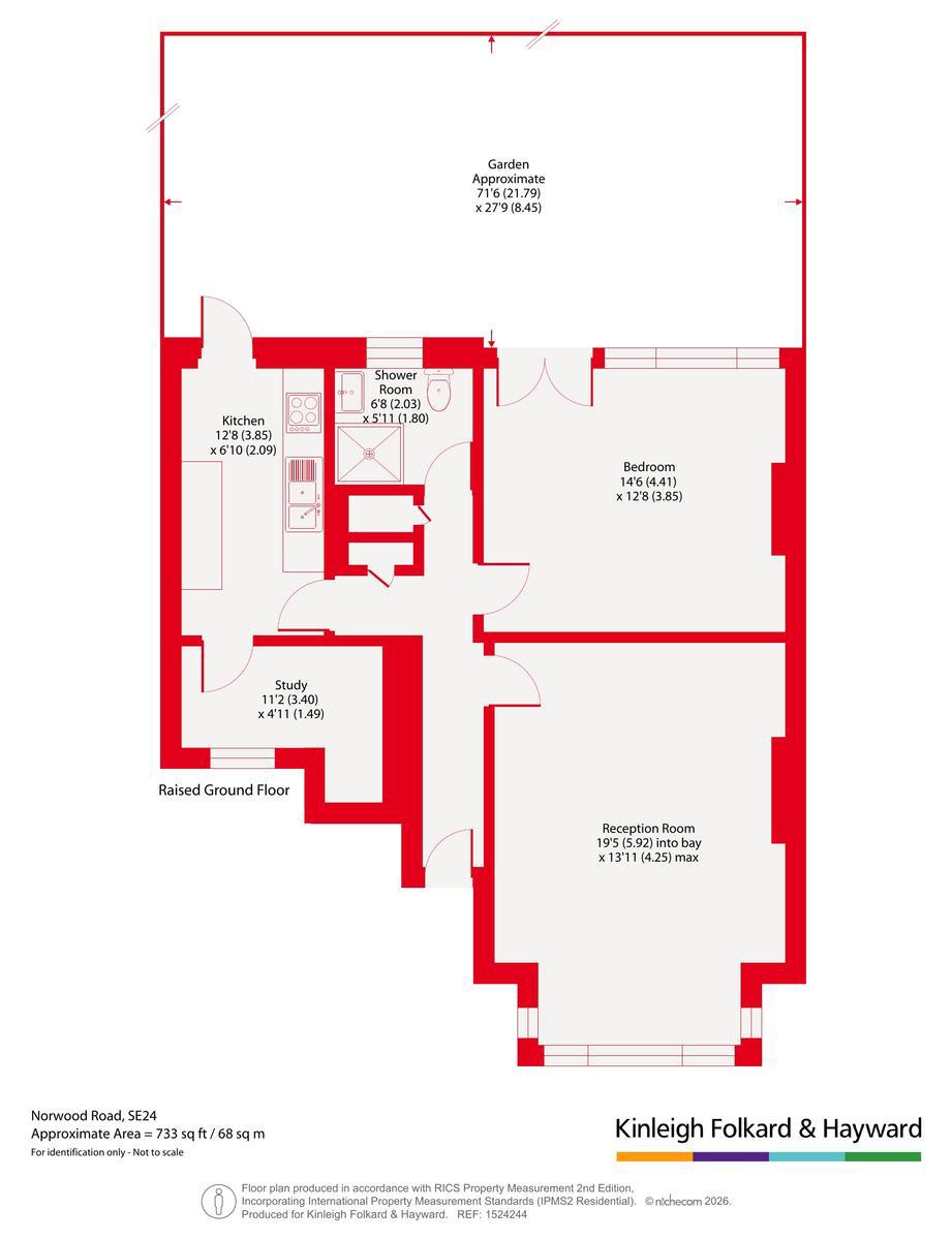299A,, Norwood Road, London floorplan