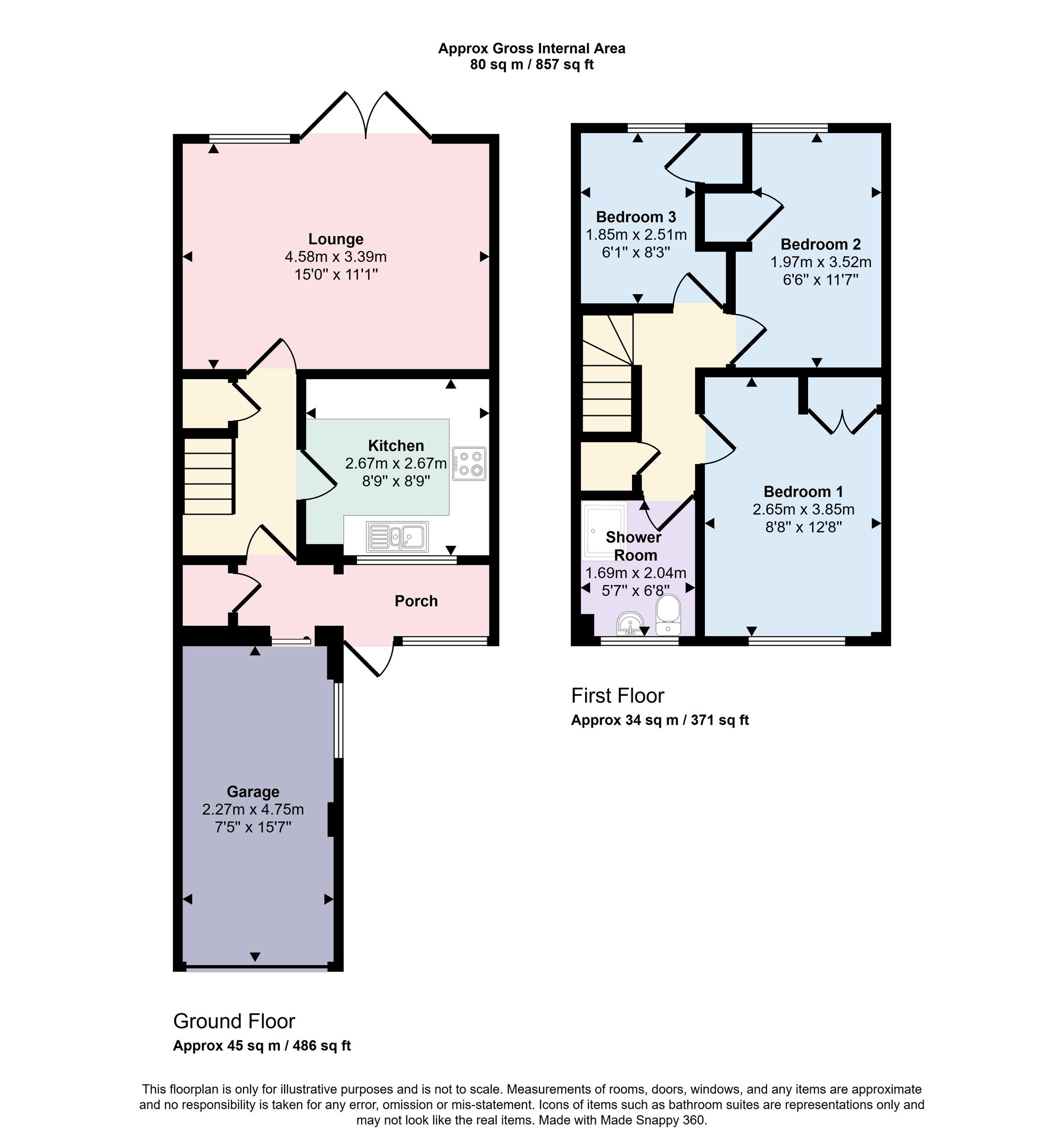 2 Cunningham Avenue, Southampton floorplan