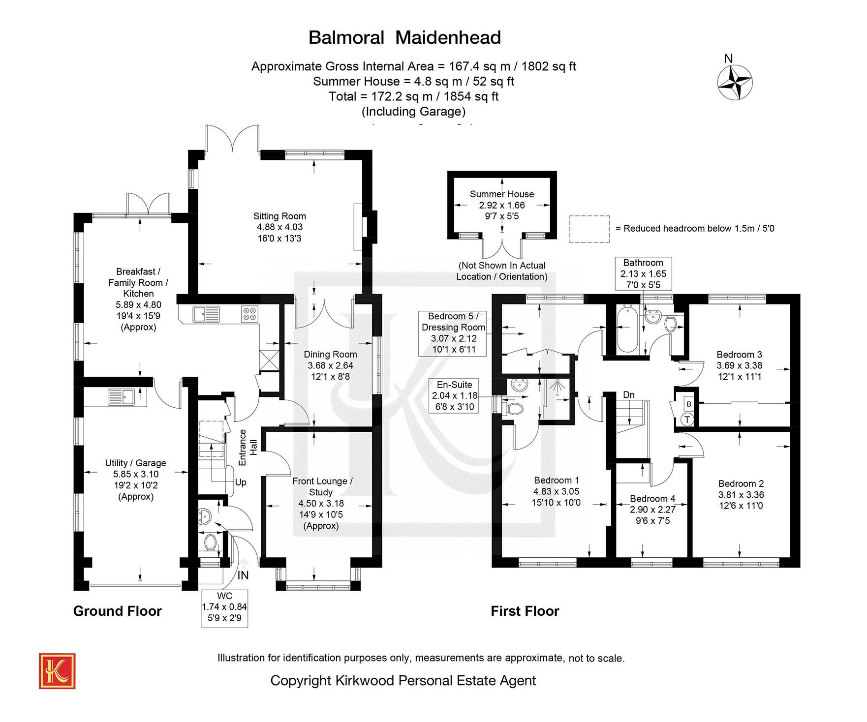 68 Balmoral, Maidenhead floorplan
