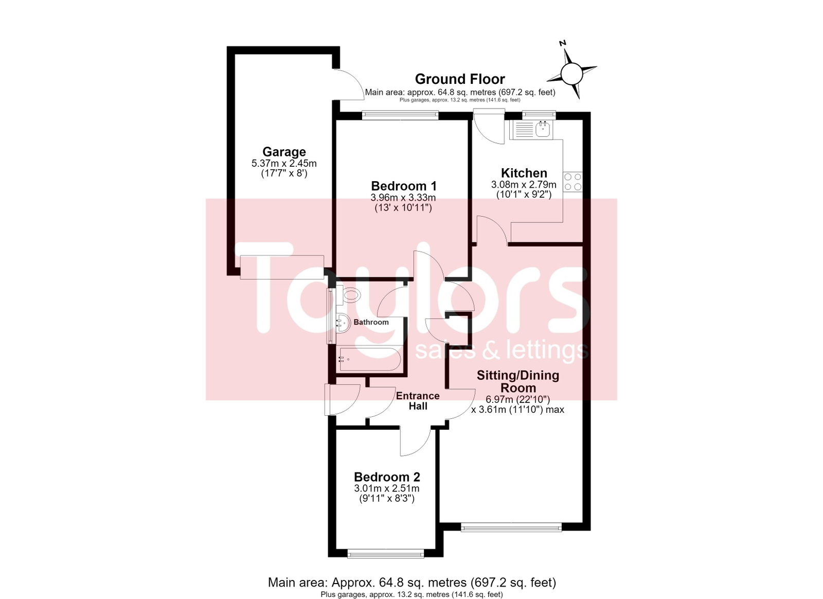 40, Waterleat Road, Paignton floorplan