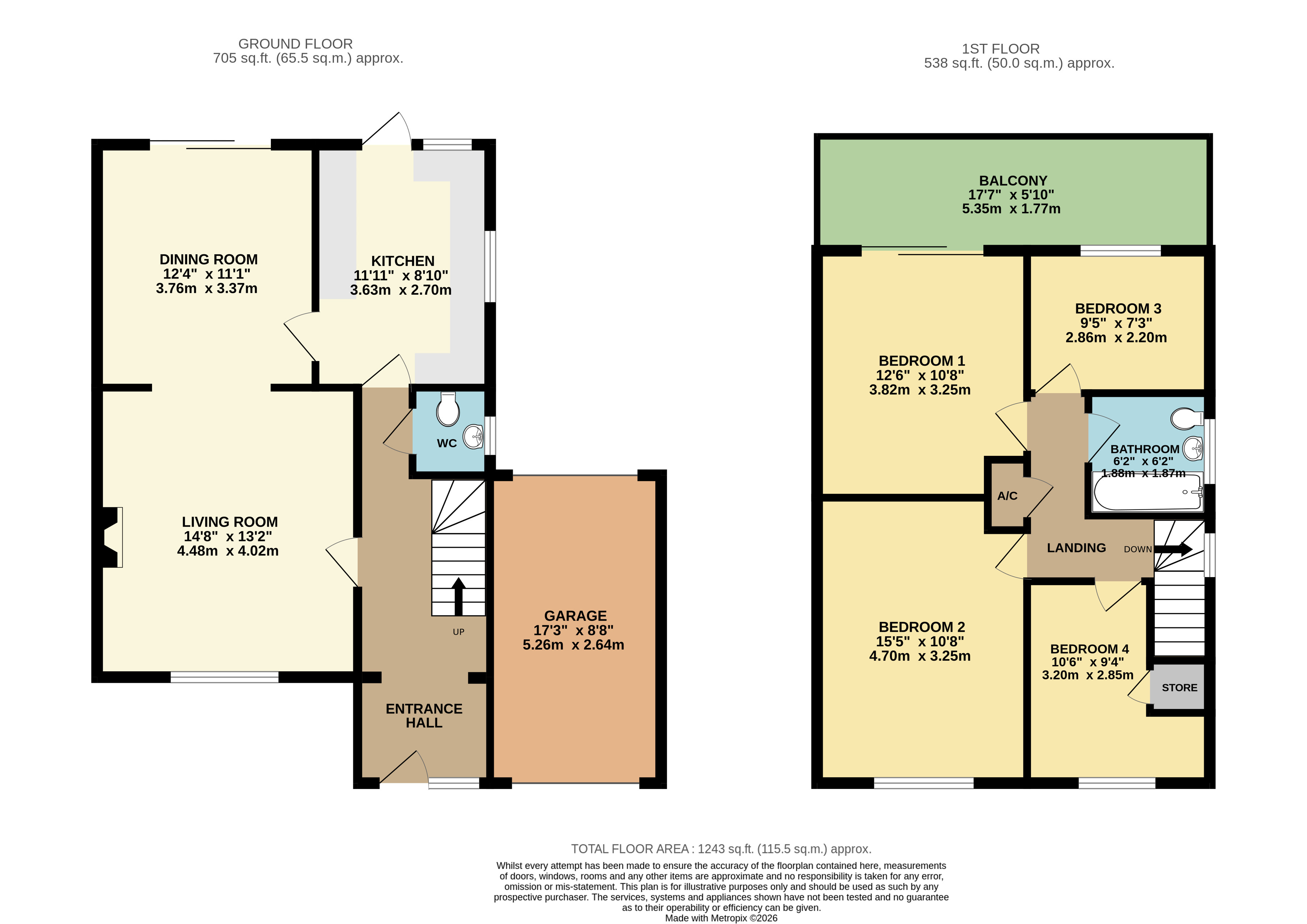 8, Mariners Close, Hamble-Le-Rice floorplan
