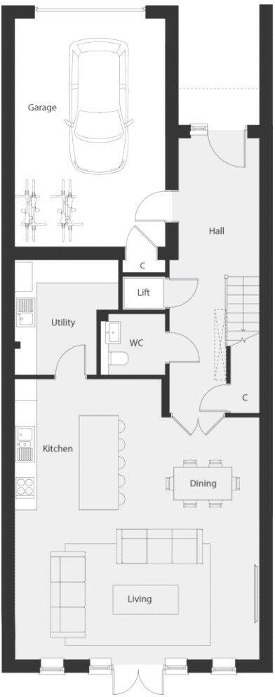 VERDANT, Becton Rough, Barton On Sea floorplan