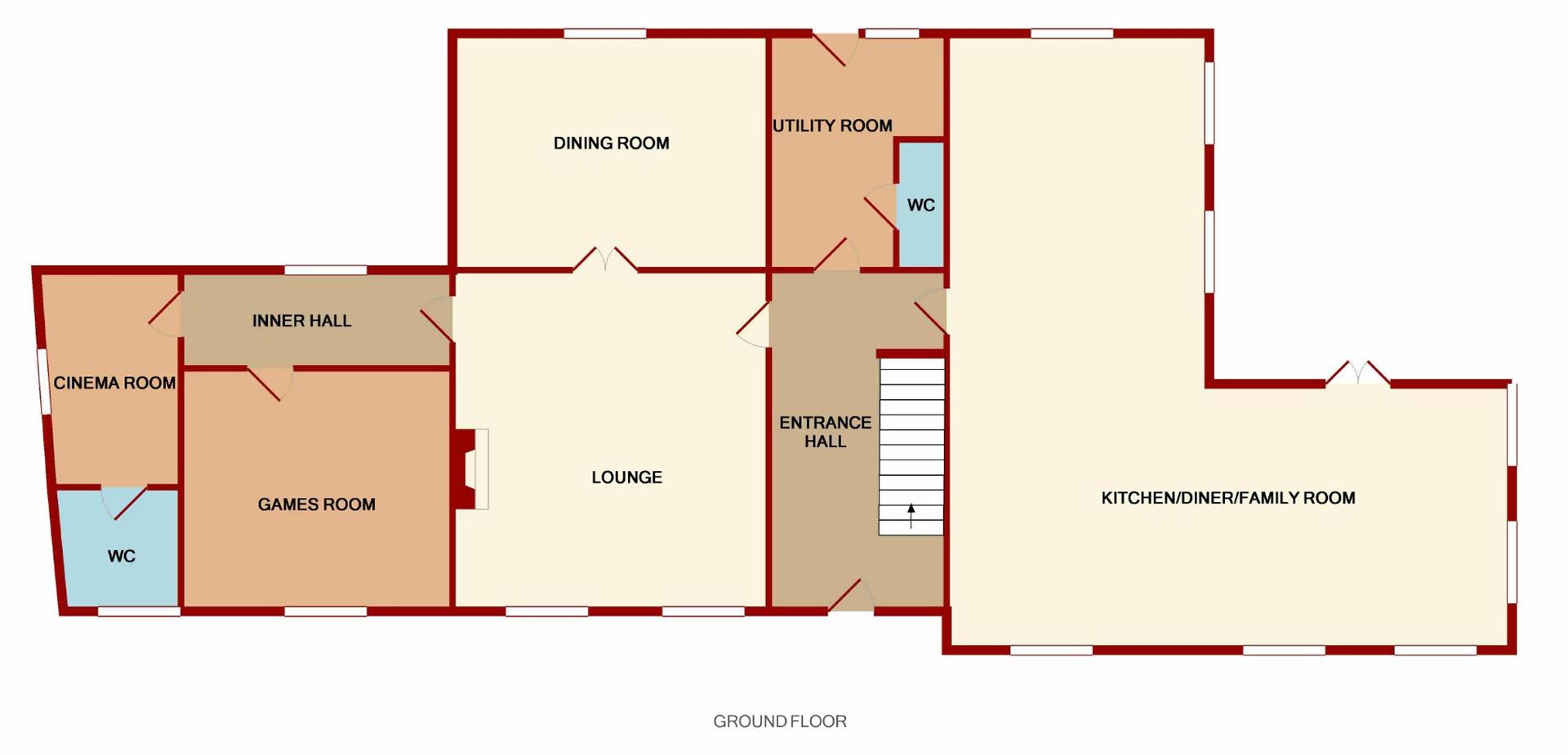 4 Bedrooms Detached house for sale in Straight Lane, Staunton, Gloucester GL19