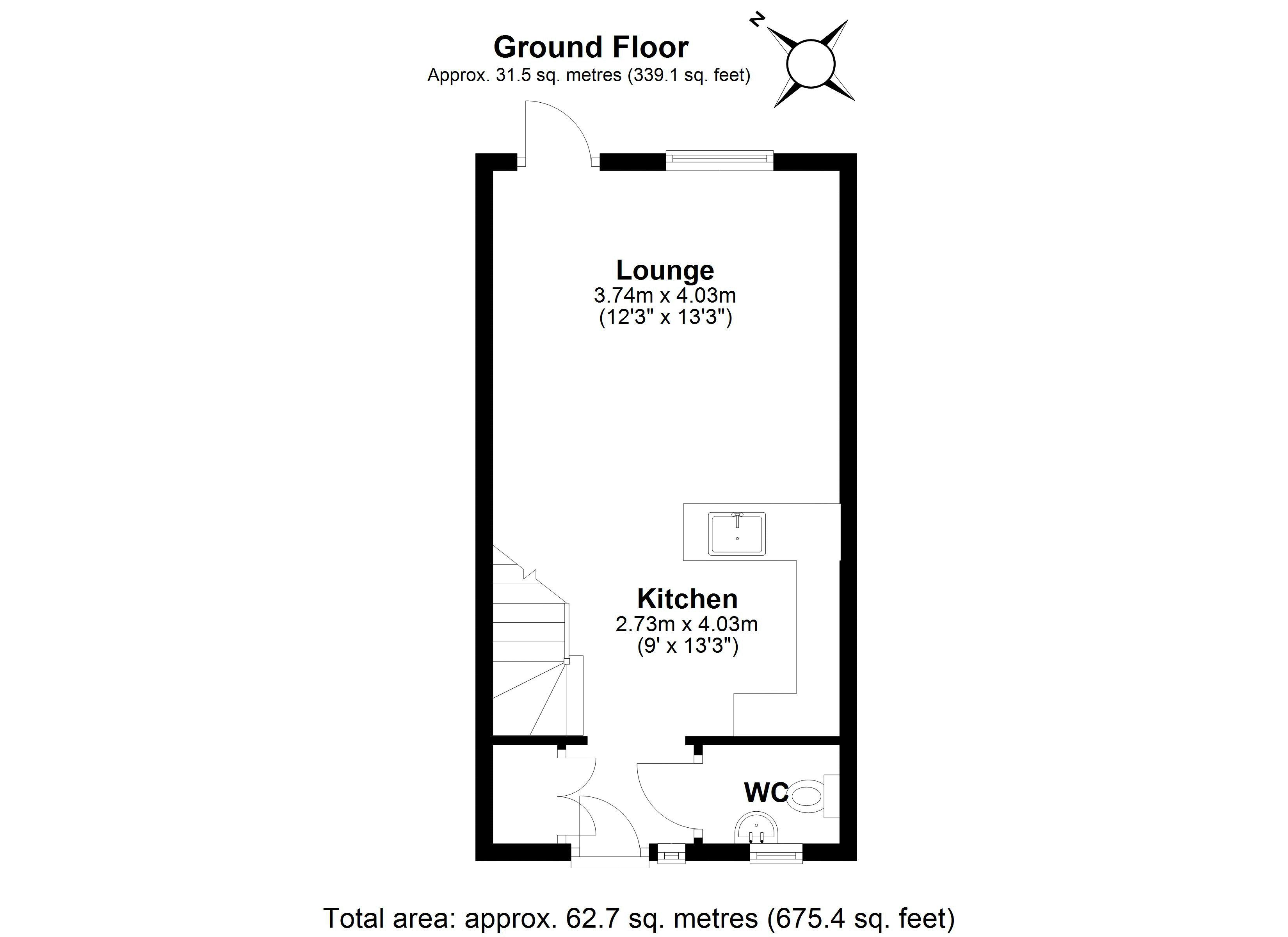 25 Wiseman Crescent, Wellington, TF1 2FJ floorplan