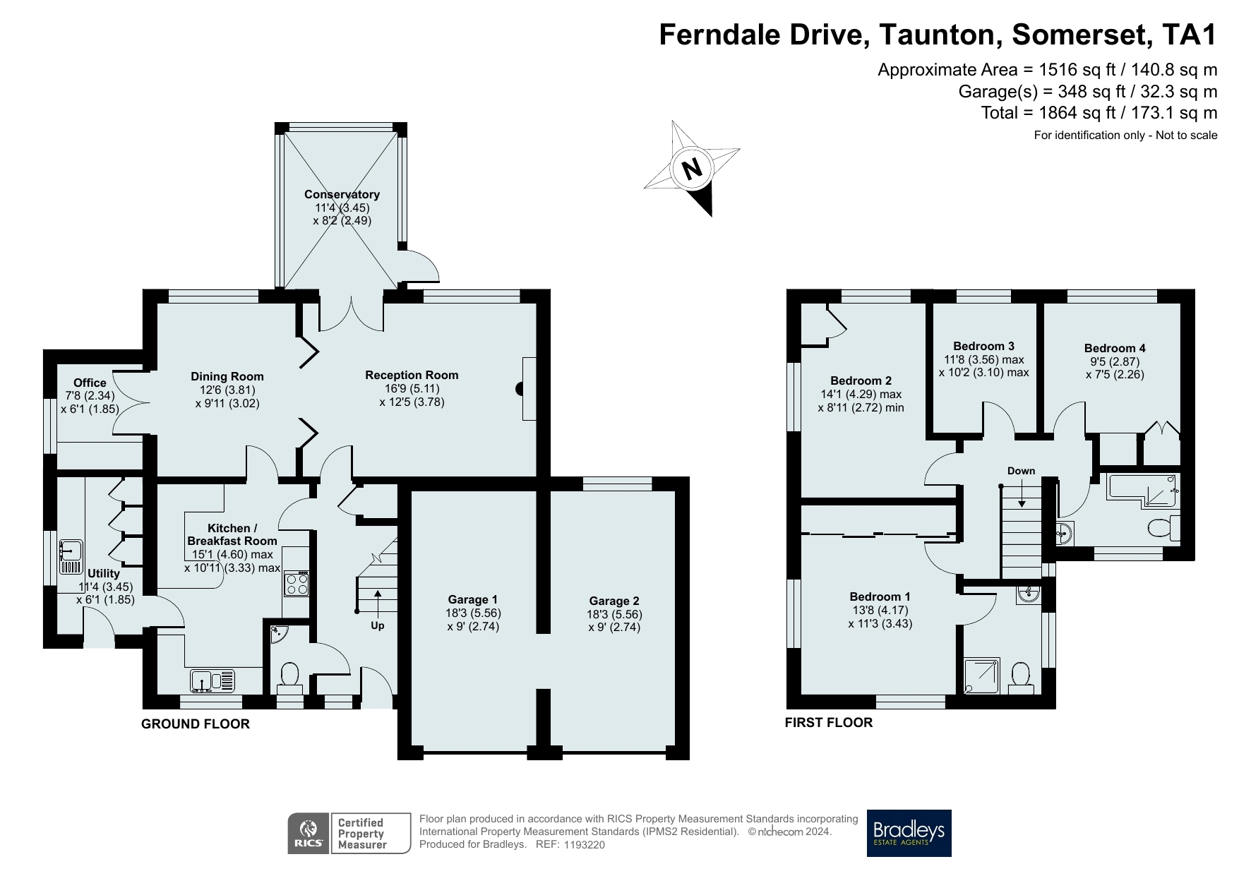 1, Ferndale Drive, Somerset floorplan