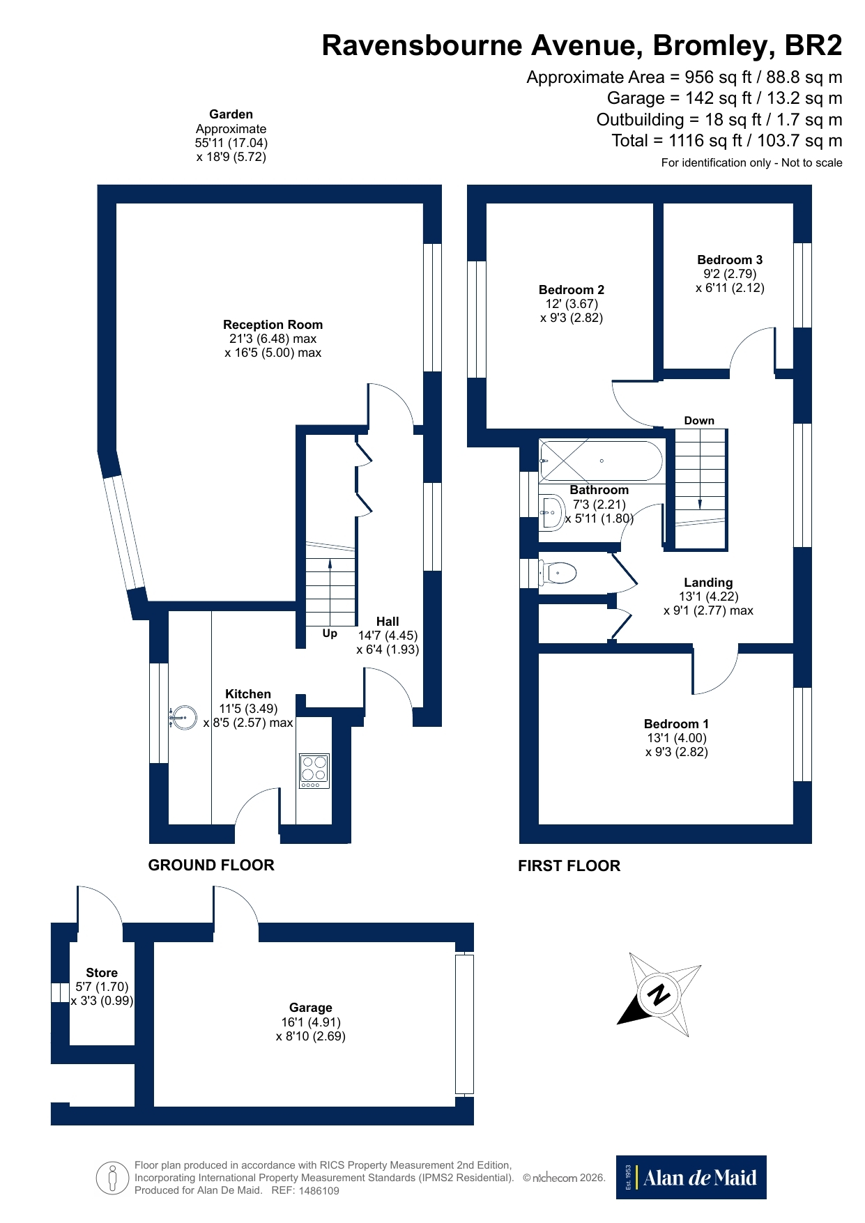 79, Ravensbourne Avenue, Bromley floorplan