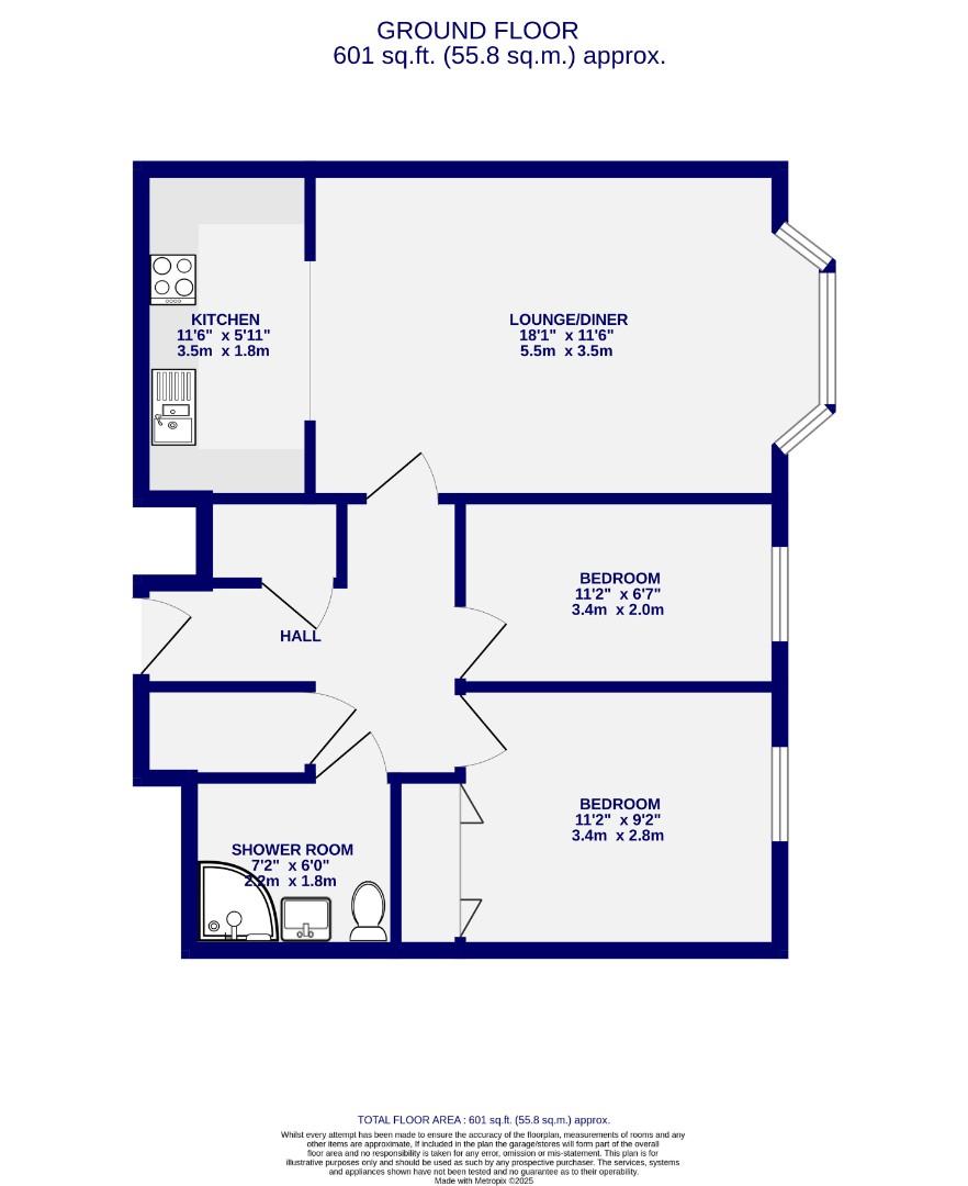 22, Hansom Place, York floorplan