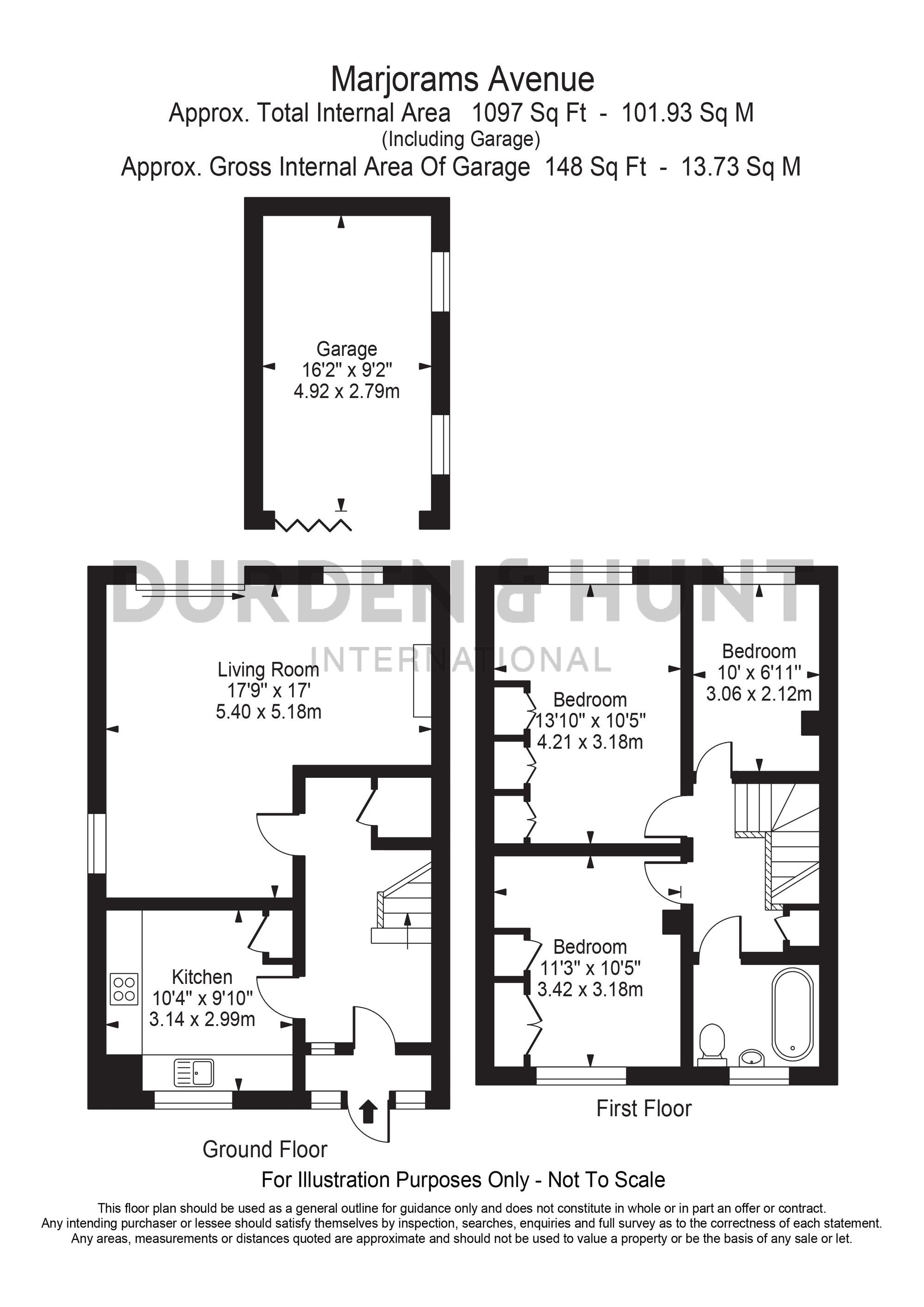 36 Marjorams Avenue, Loughton floorplan