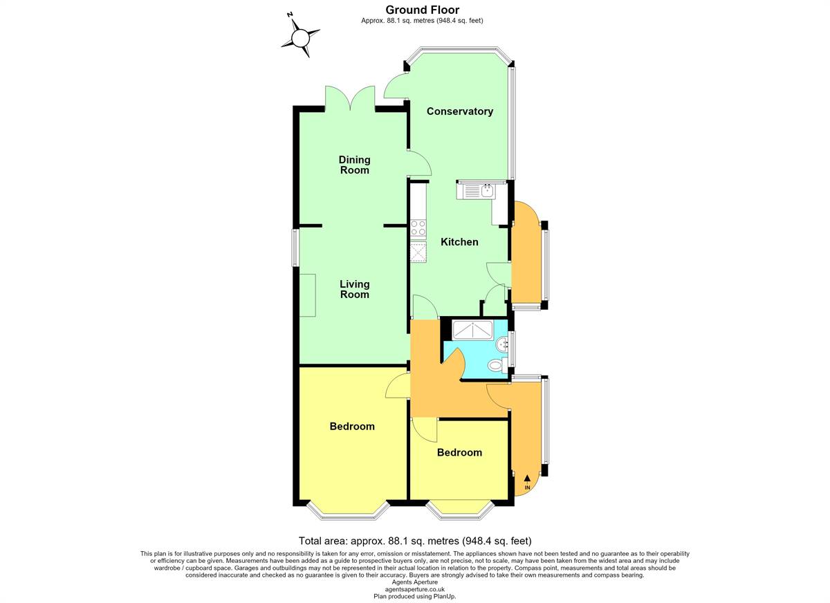 38, Herne Bay Road, Whitstable floorplan