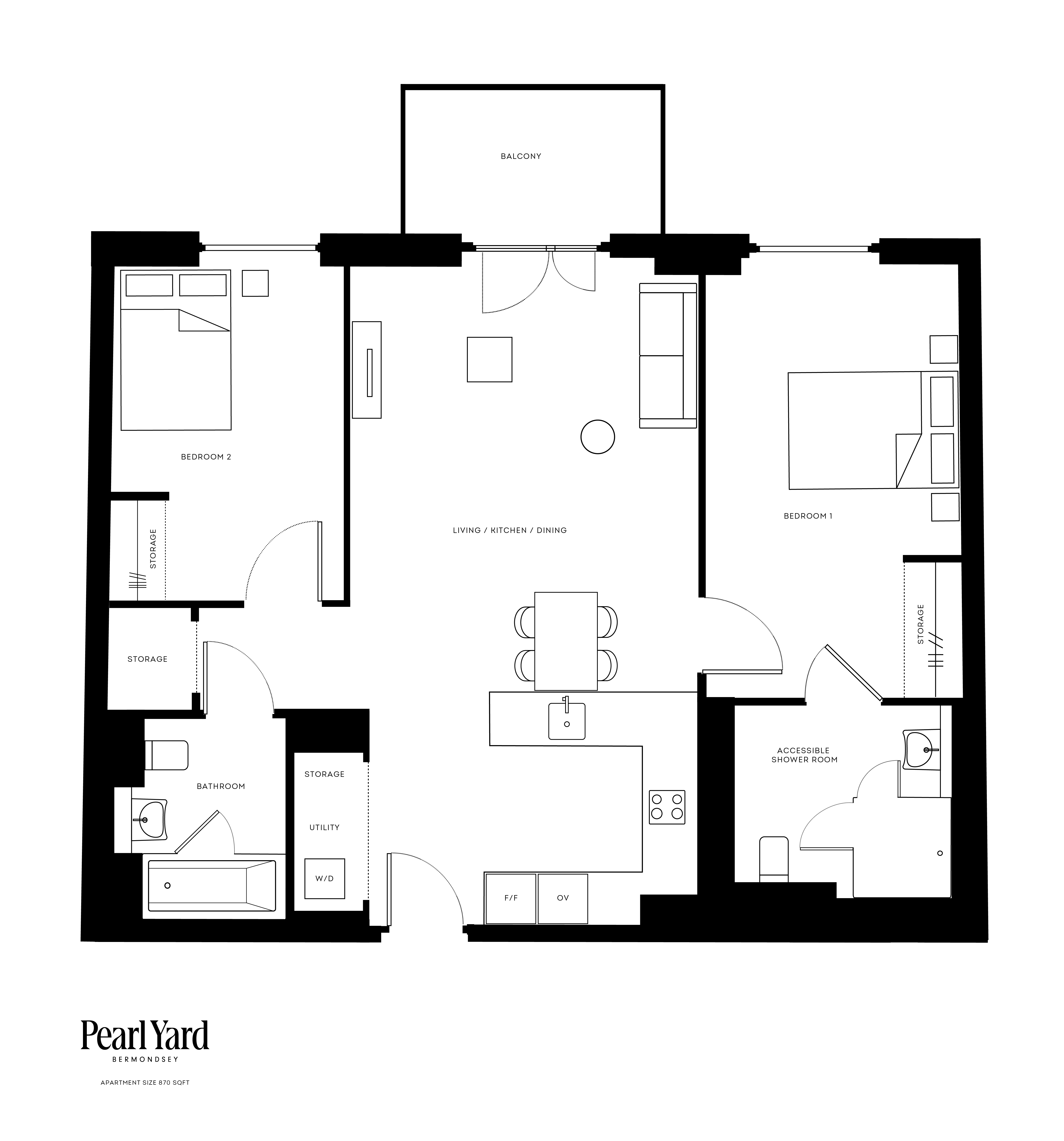 Biscuit Walk, Bermondsey floorplan