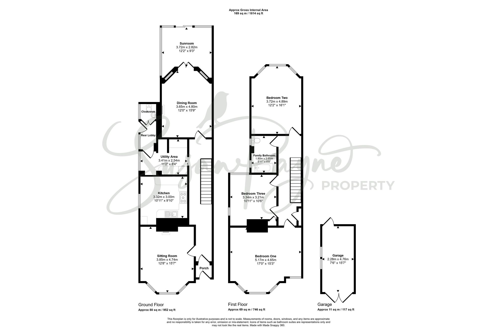 127, Park Road, Cowes floorplan