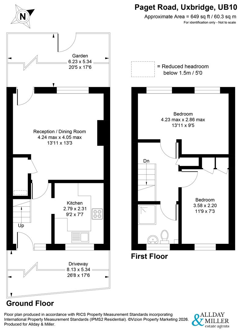11, Paget Road, Uxbridge floorplan