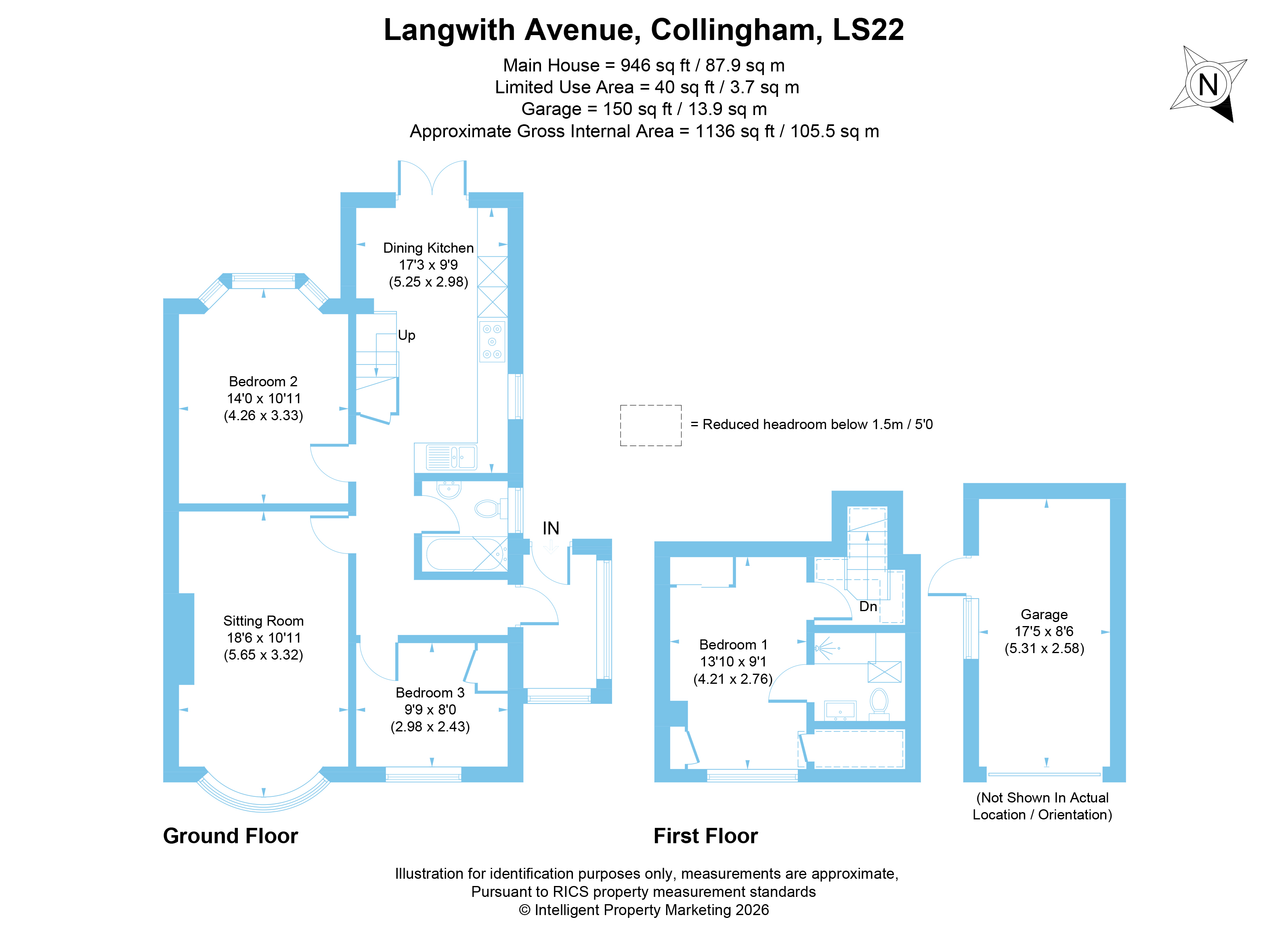 11, Langwith Avenue, Wetherby floorplan