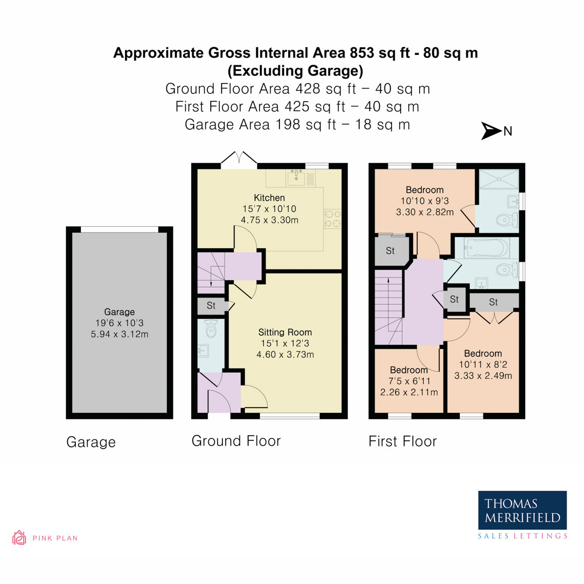 15, Spring Lane, Didcot floorplan