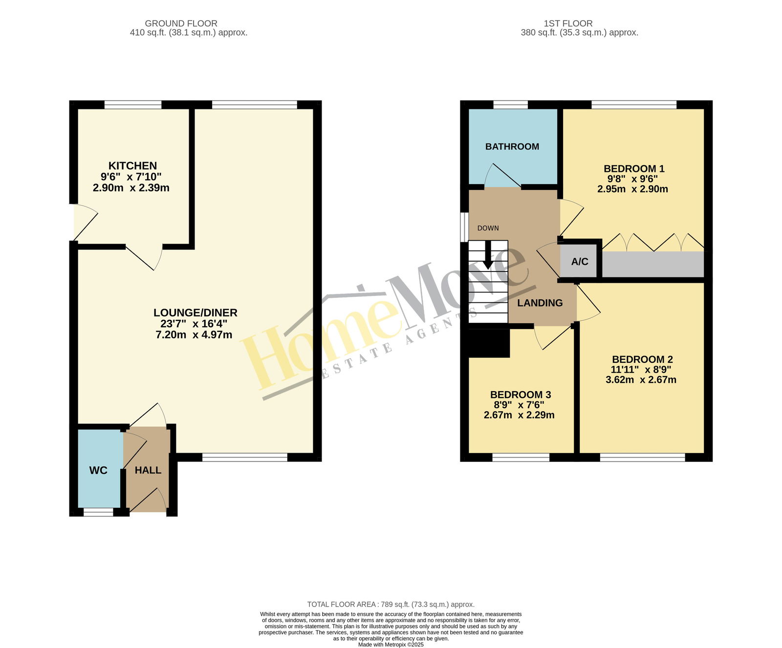 11, Fagans Way, Skegness floorplan
