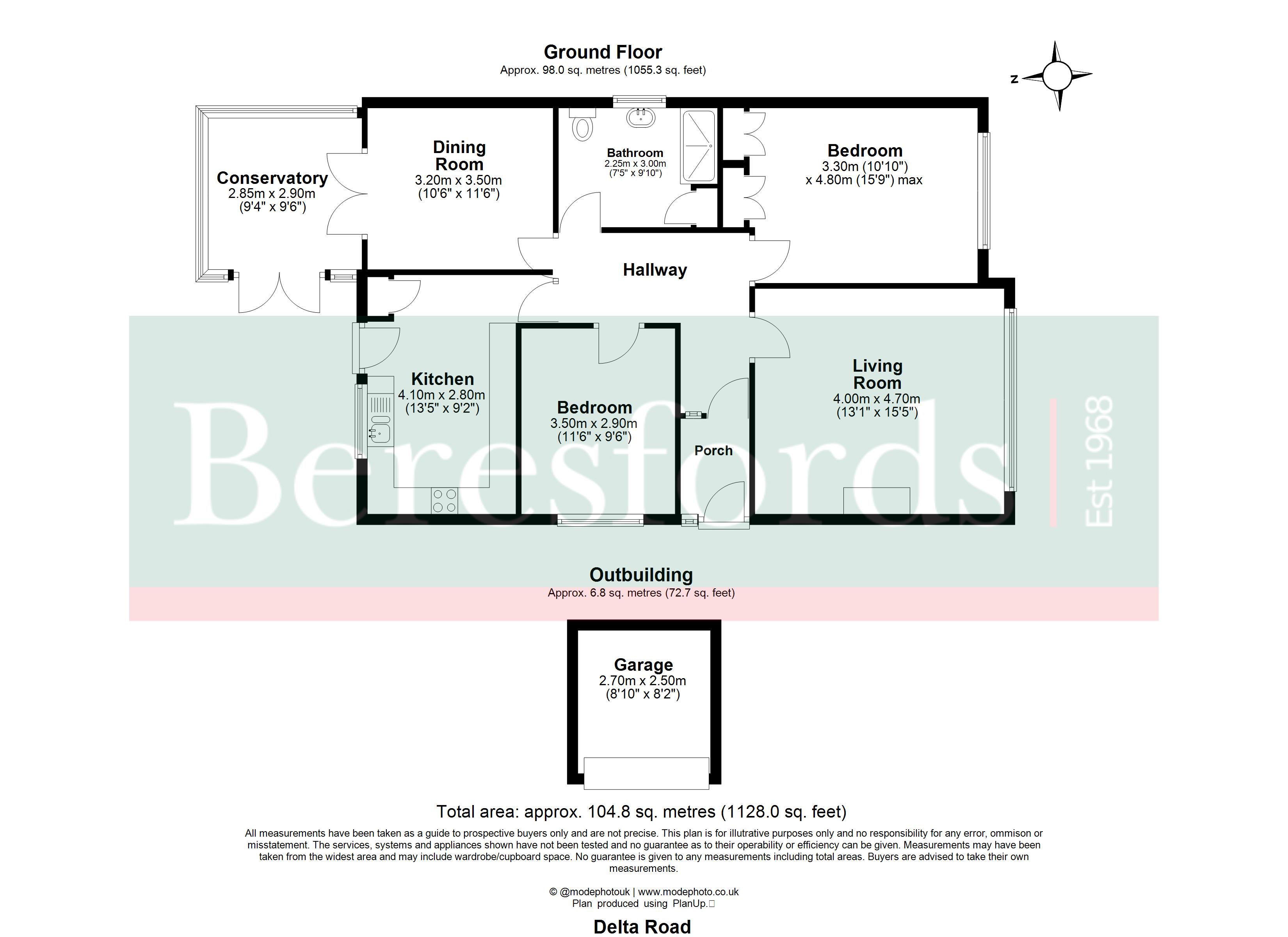 5, Delta Road, Brentwood floorplan