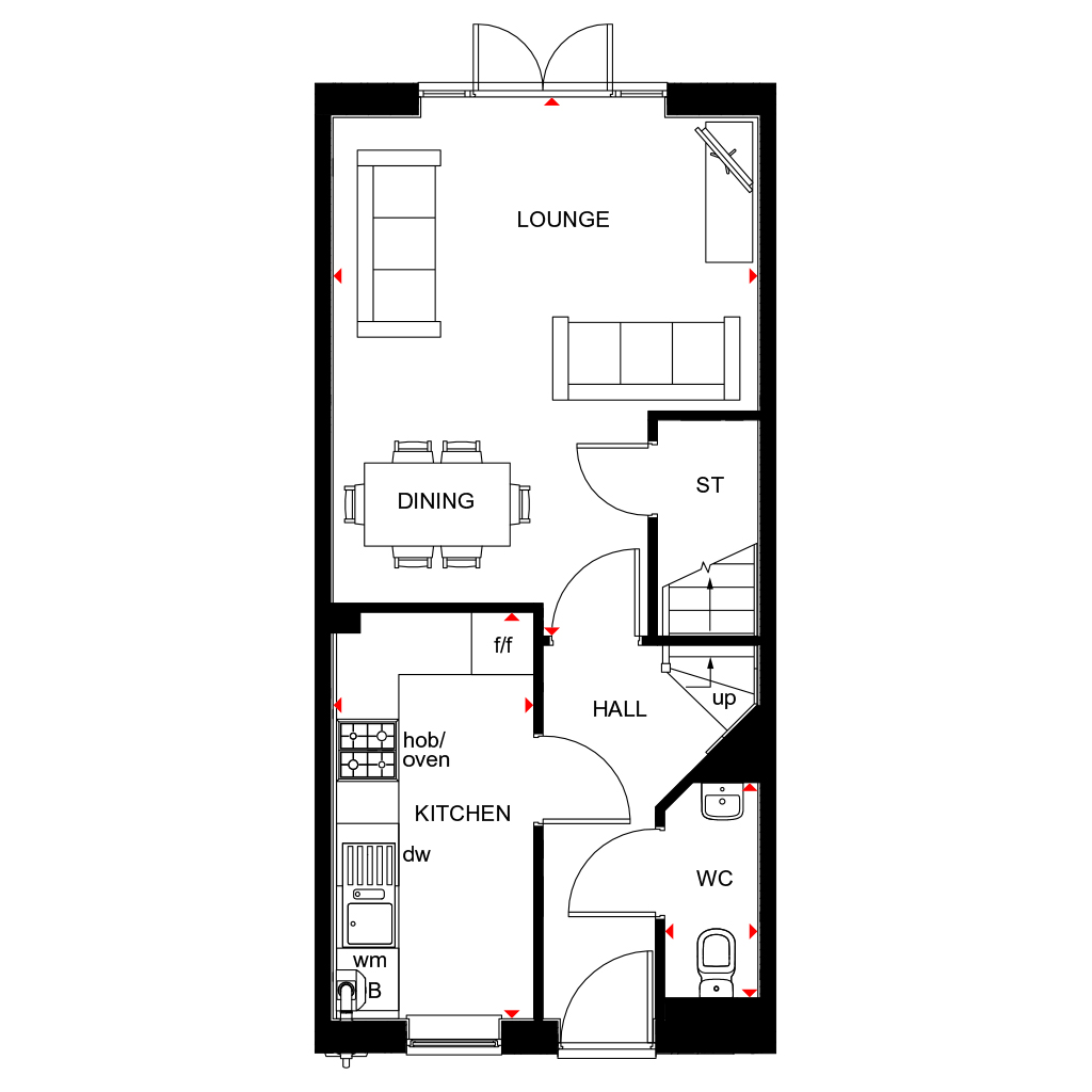 "Paglesham" at Lower Road, Hullbridge, Hockley SS5, 3 bedroom semi