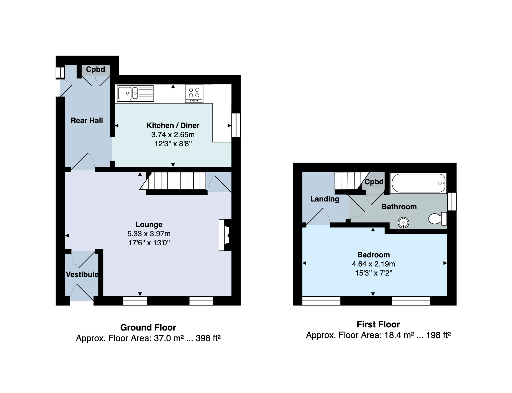 36, High Street, Dawlish floorplan