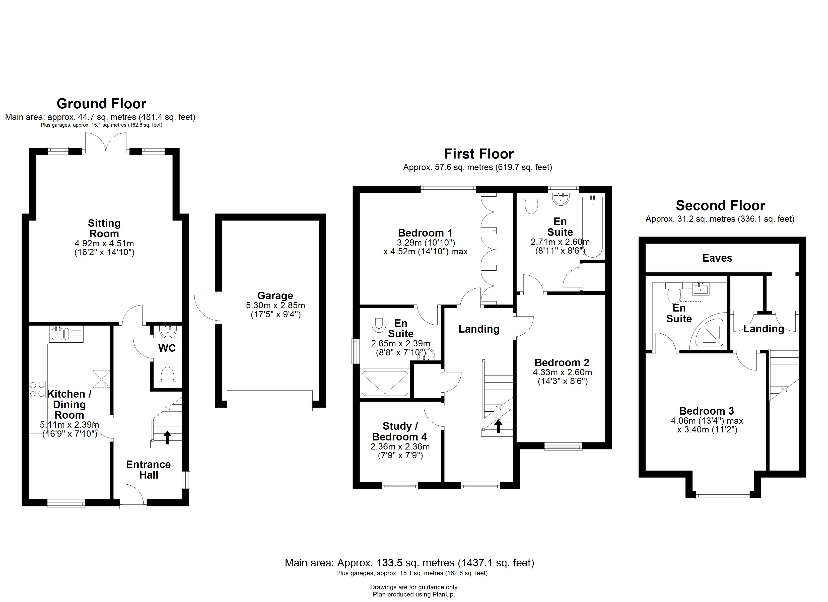 23, Orchard Close, Harston floorplan