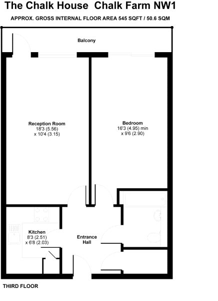 1 Bedrooms Flat to rent in Chalk Farm Road, Chalk Farm, London NW1