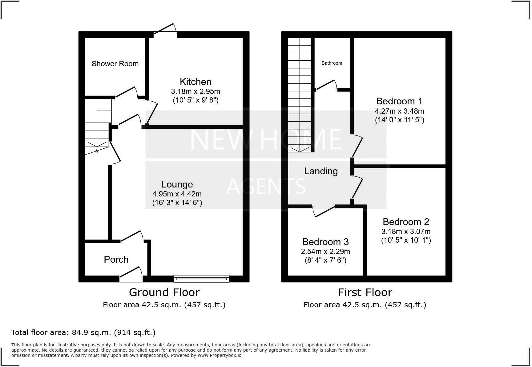 17, Winchester Close, Barry floorplan