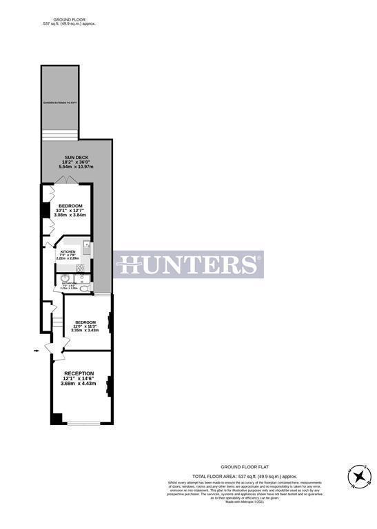 Squires Lane, London floorplan