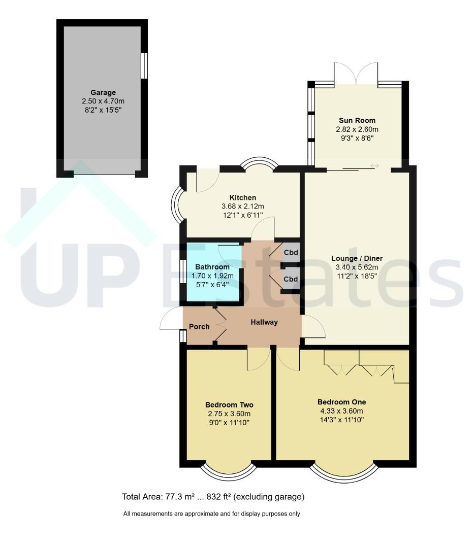 28, Naseby Close, Coventry floorplan
