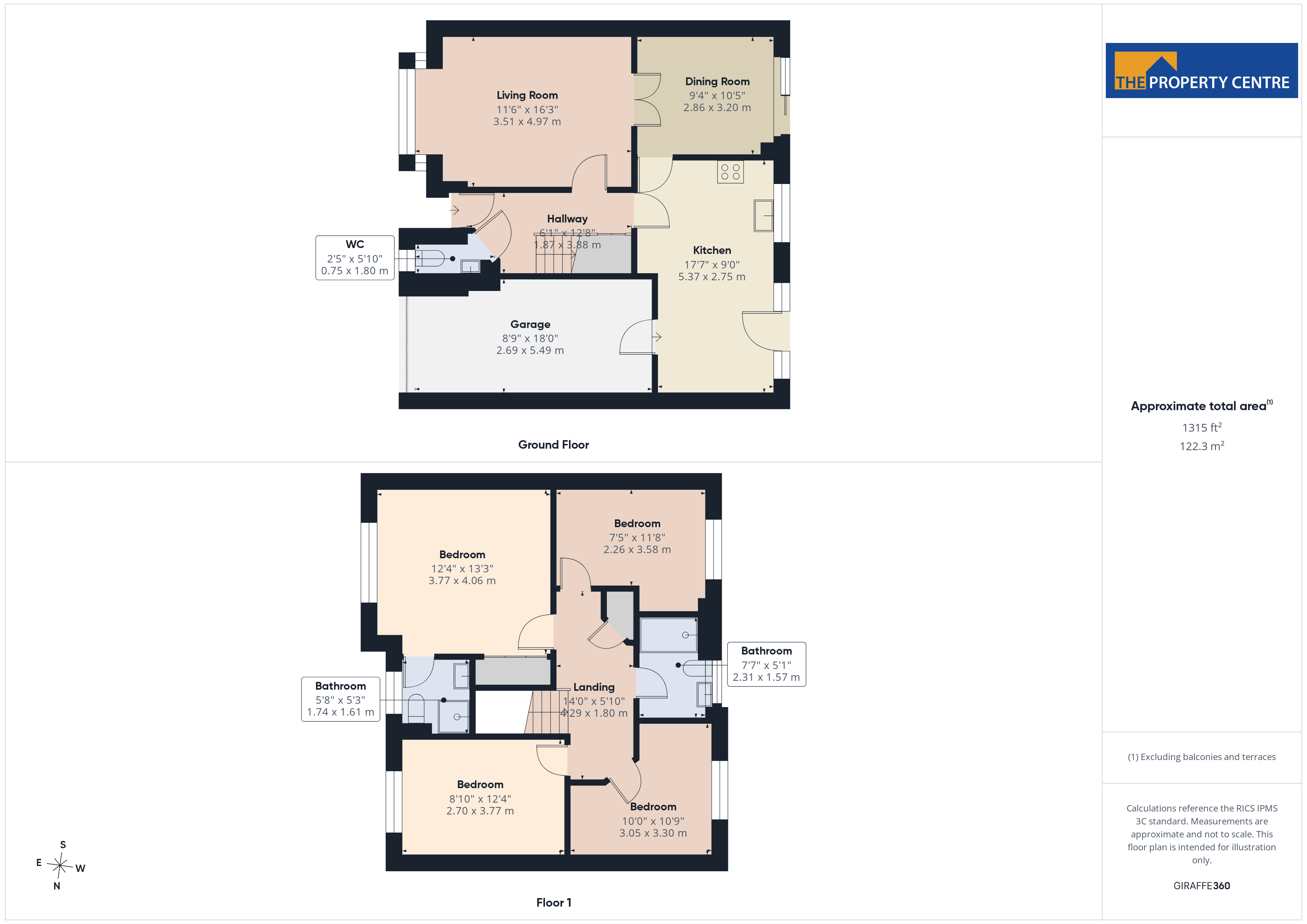 Hever Avenue, Worcestershire floorplan