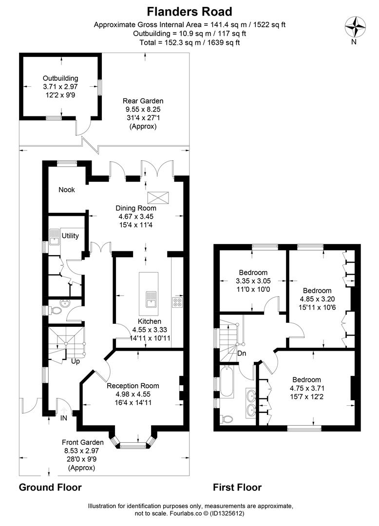 4, Flanders Road, London floorplan
