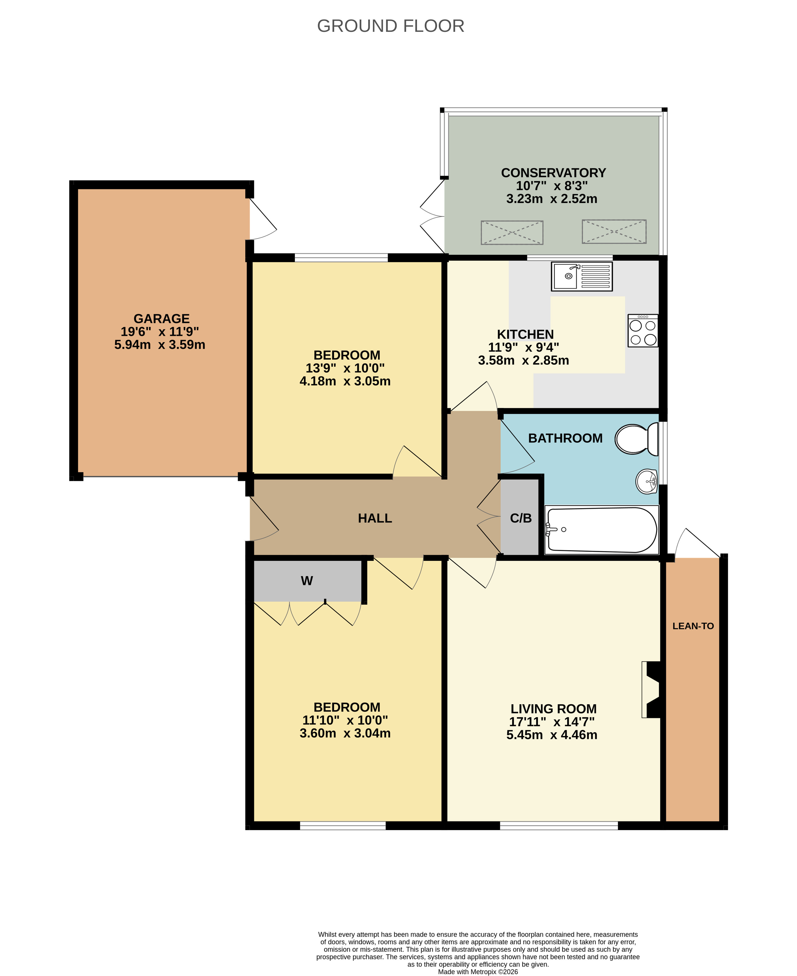 Willowmead,, Burchells Avenue, Bristol floorplan