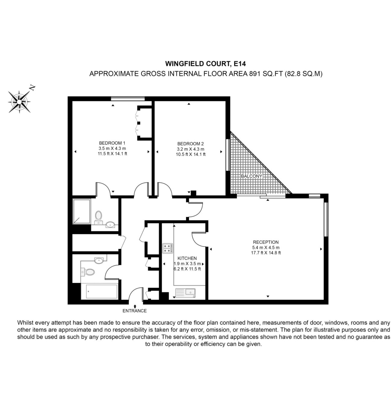 Newport Avenue, London floorplan