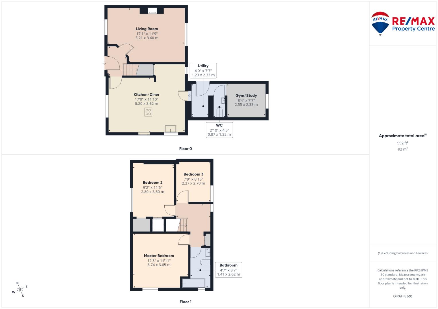 4, Sparrows Corner, Harwich floorplan