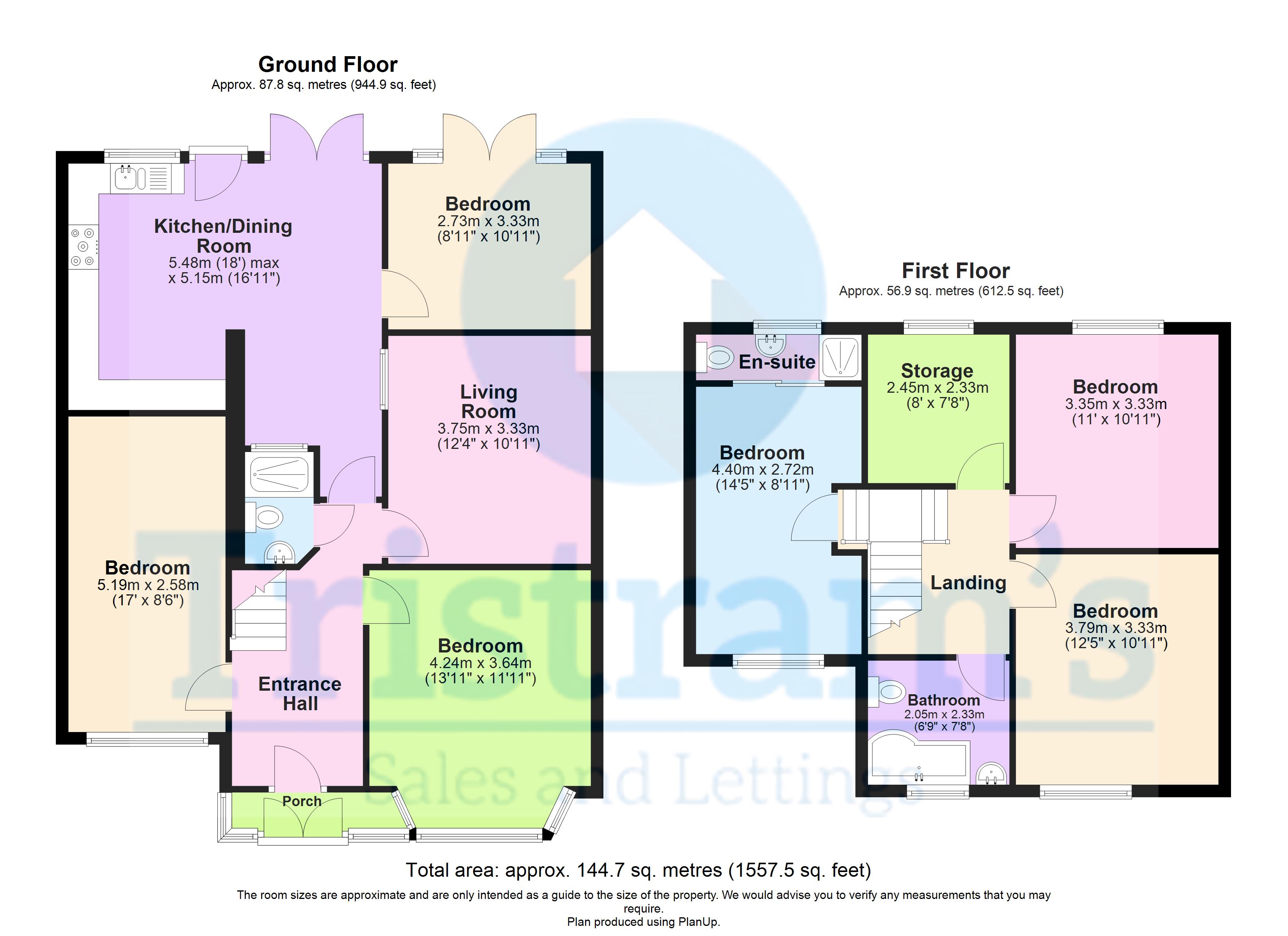 72, Abbey Road, Nottingham floorplan