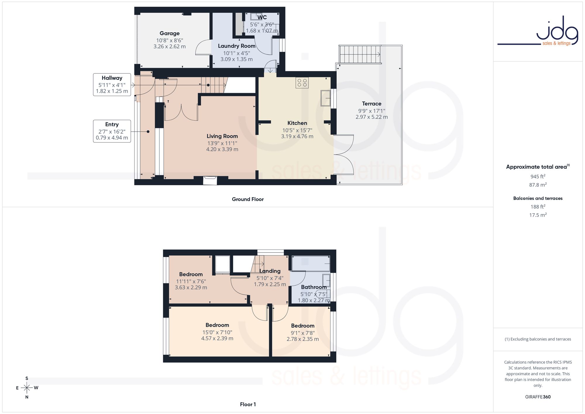 21 Washington Close, Lancaster floorplan