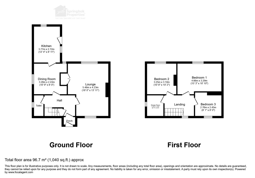2, Chapel Street, Isle Of Anglesey floorplan