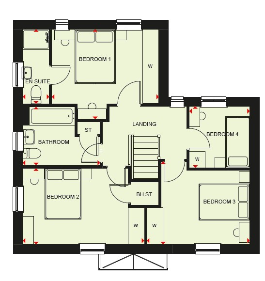 H914829, Brighouse Road, Calderdale, Halifax floorplan