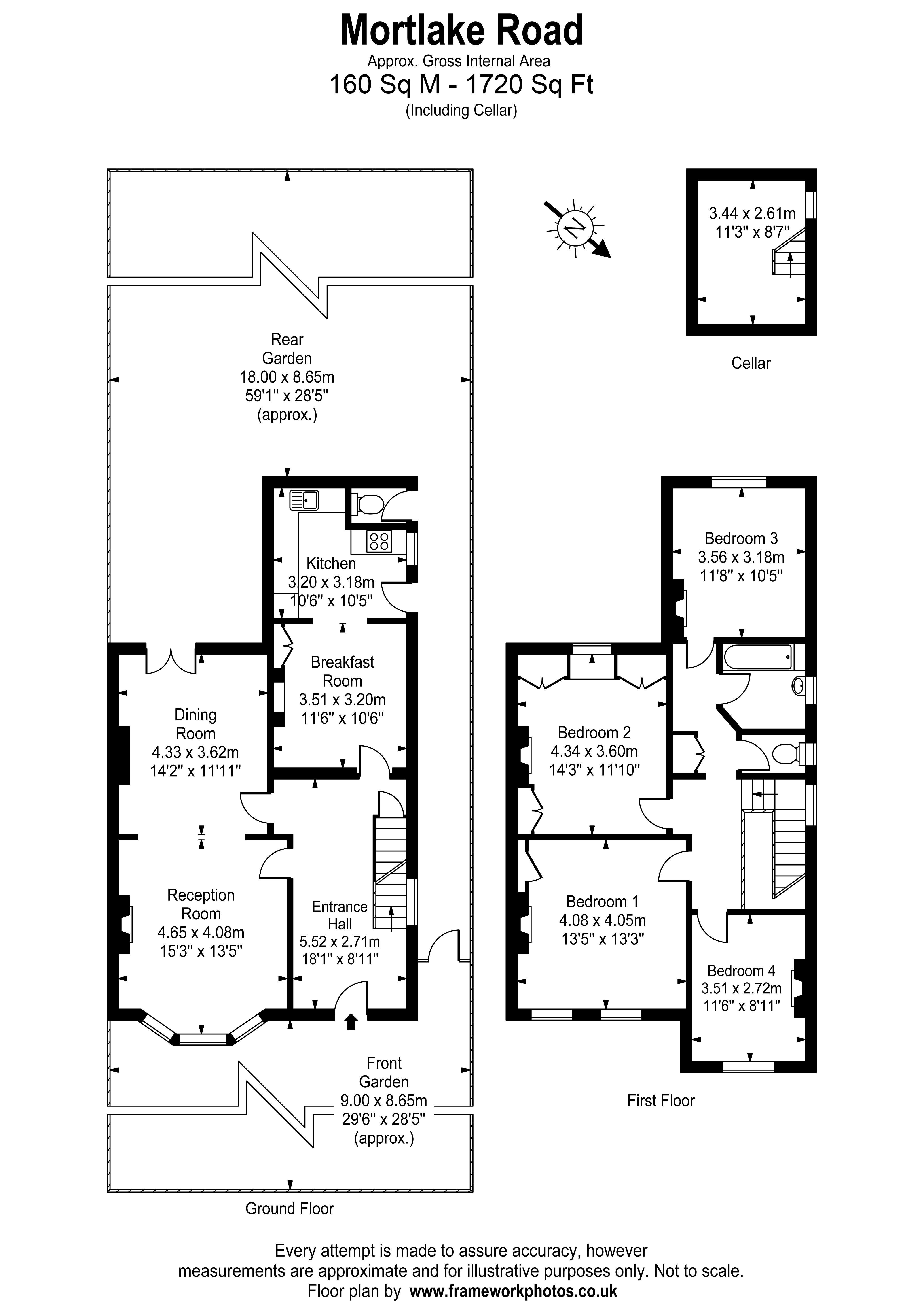 4 Bedrooms Semi-detached house for sale in Mortlake Road, Kew, Richmond, Surrey TW9