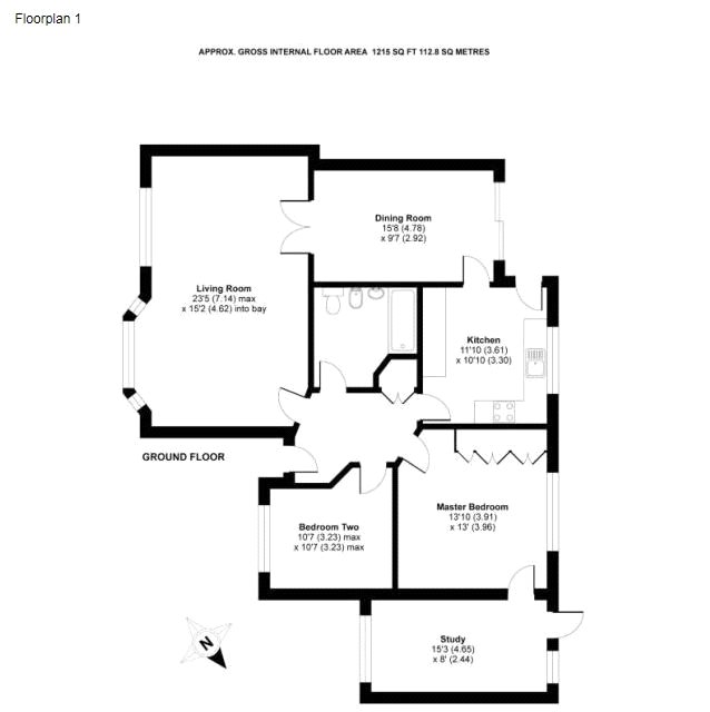 2 Bedrooms Bungalow for sale in Broom Acres, Sandhurst, Berkshire GU47