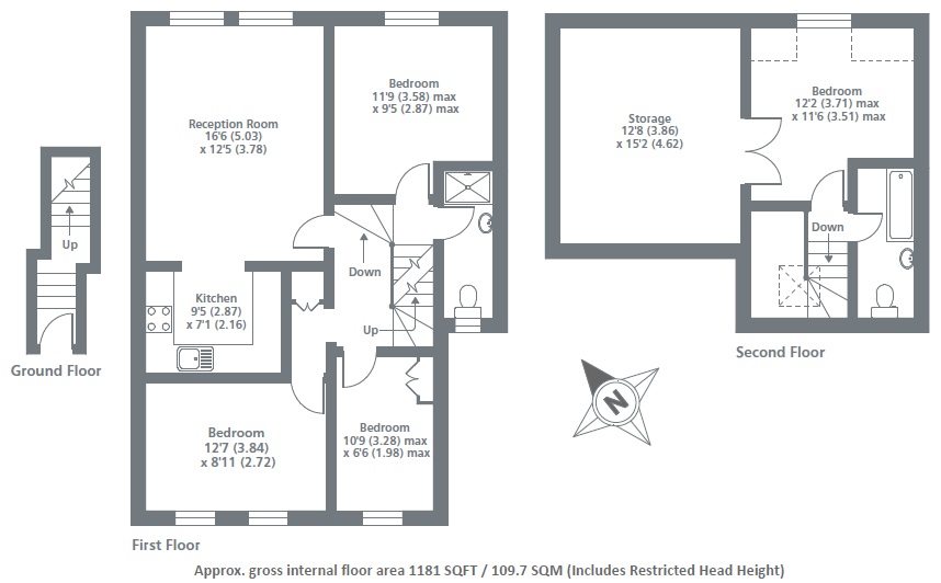 Langdon Park Road, HIGHATE floorplan