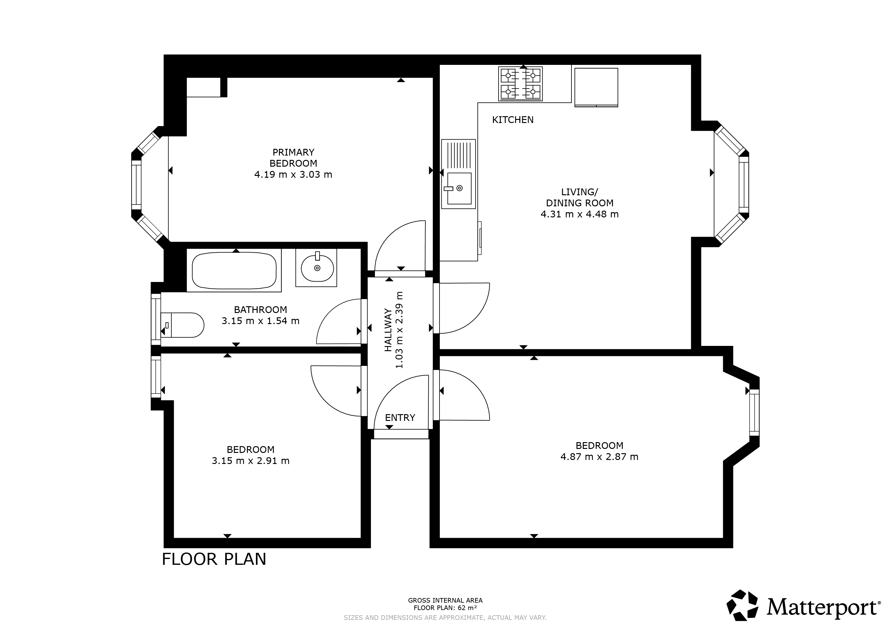 79, Rosemount Place Flat L, Aberdeen, Aberdeen floorplan