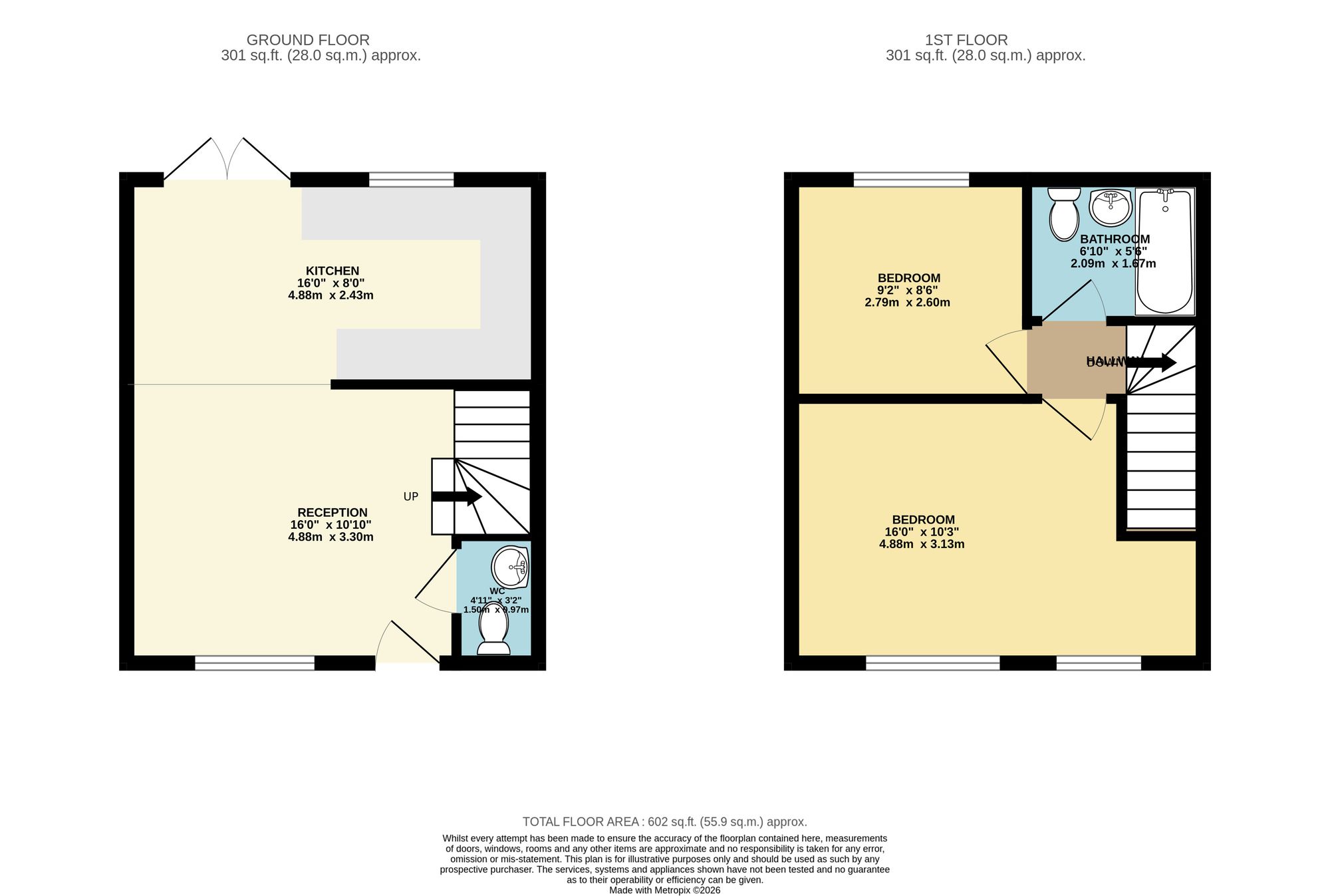 2b East Avenue, Caerphilly floorplan