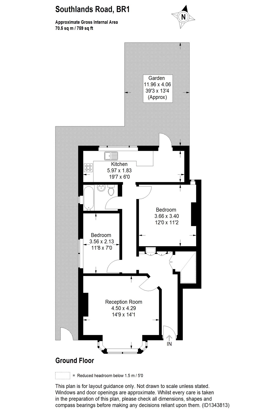 Southlands Road, Bromley floorplan