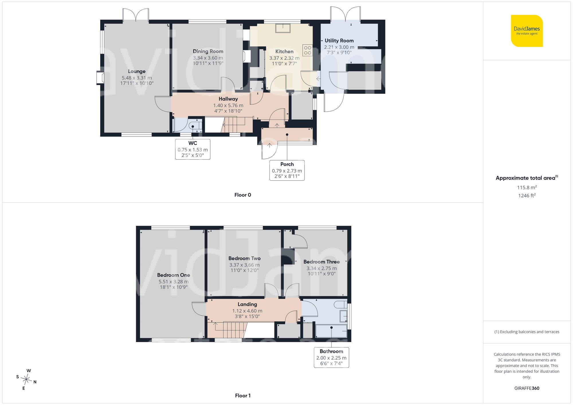 8 Spring Lane, Nottingham floorplan