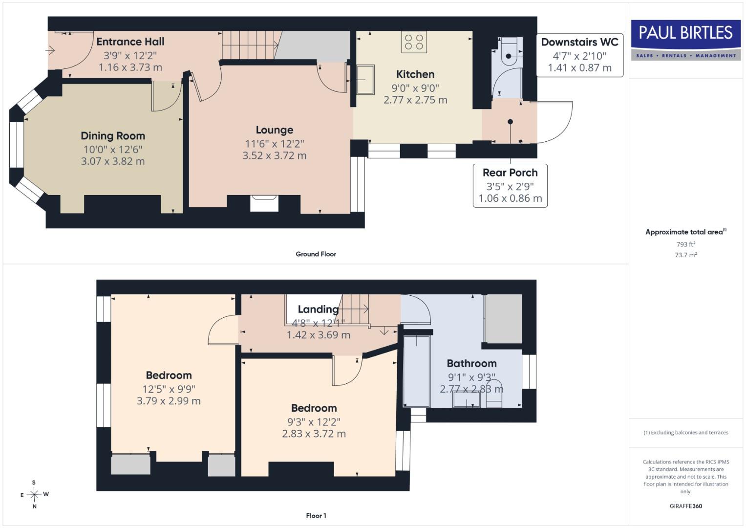 48, Bowness Street, Manchester floorplan